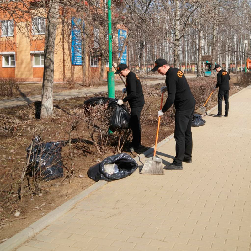 Уборка территории  в Благодарном
